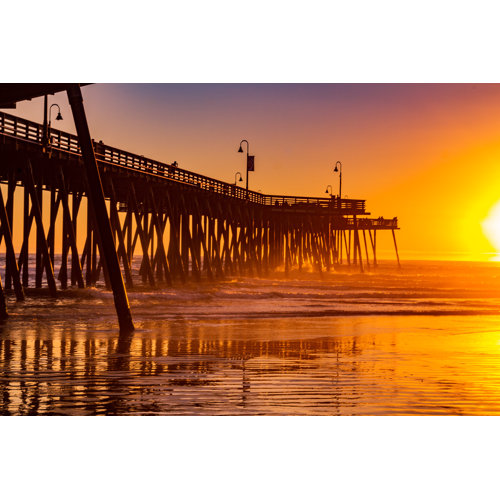 Highland Dunes Pismo Beach On Canvas by Caili Wilk Print Wayfair